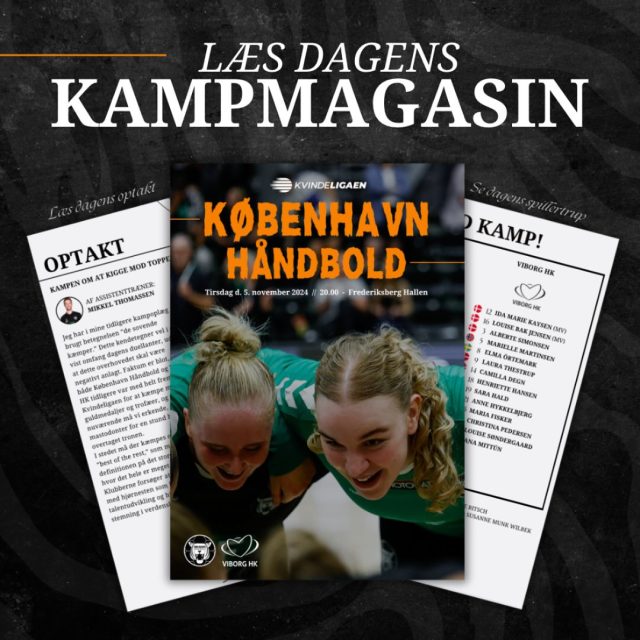 𝑲𝒂𝒎𝒑𝒎𝒂𝒈𝒂𝒔𝒊𝒏

Læs dagens kampmagasin mod Viborg HK, hvor finder du en stor artikel med en helt særlig Lykkeliga historie 🖤

Du finder kampmagasinet vil link i bio eller på vores story 📲

Rigtig god kamp!

#kbhbolddk #hovedstadenshåndboldhold #hovedstadensstærkeste #handball