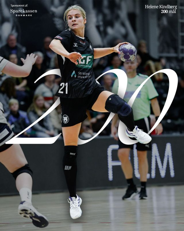 2️⃣0️⃣0️⃣

Helene Kindberg har nu rundet 200 mål i tigerblusen 🔥

Smid hende lige et 👍🏼

#kbhbolddk #hovedstadenshåndboldhold #hovedstadensstærkeste #handball