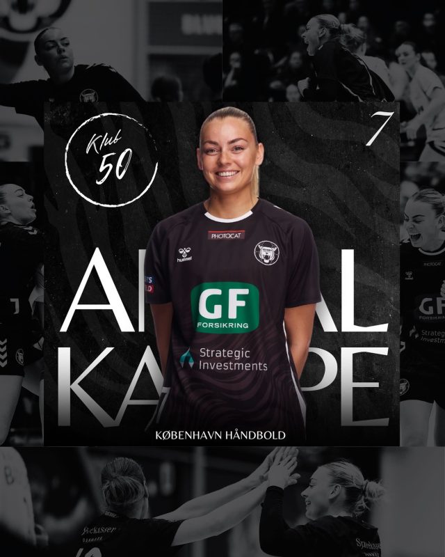 𝑲𝒍𝒖𝒃 𝟓𝟎

Emilie Ytting rundede i går hendes kamp nr. 50 i tigerblusen 🐯🙌🏼

#kbhbolddk #hovedstadenshåndboldhold #hovedstadensstærkeste #handball