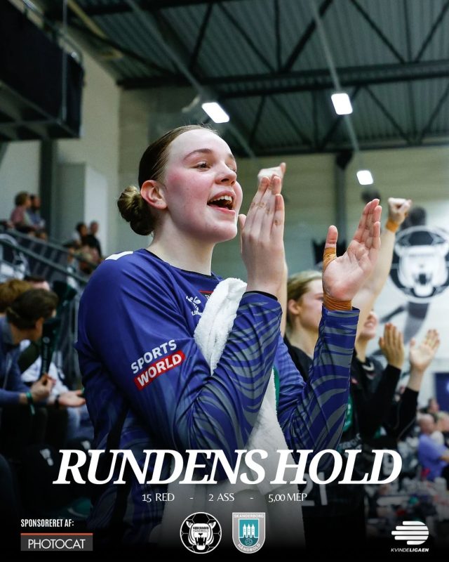 𝑹𝒖𝒏𝒅𝒆𝒏𝒔 𝒉𝒐𝒍𝒅

Bianca er fortjent på rundens hold i Kvindeligaens 15. spillerunde ⭐️

𝘗𝘩𝘰𝘵𝘰 © 𝘋𝘢𝘯 𝘌𝘶𝘨𝘦𝘯 𝘗𝘩𝘰𝘵𝘰𝘨𝘳𝘢𝘱𝘩𝘺 

#kbhbolddk #hovedstadenshåndboldhold #hovedstadensstærkeste #handball