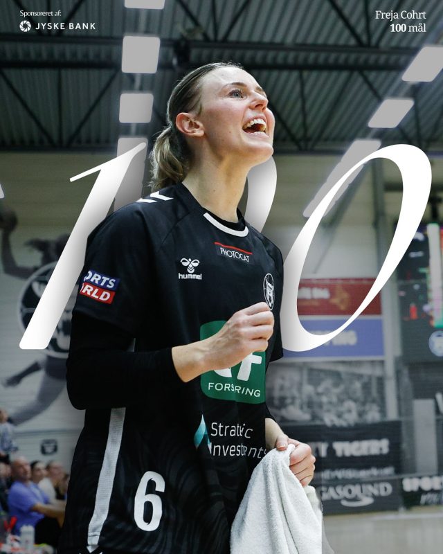 1️⃣0️⃣0️⃣

Freja Cohrt kunne i går fejre en milepæl i tigerblusen, da hun scorede hendes mål nummer 100 🥳🐯

𝘗𝘩𝘰𝘵𝘰 © 𝘋𝘢𝘯 𝘌𝘶𝘨𝘦𝘯 𝘗𝘩𝘰𝘵𝘰𝘨𝘳𝘢𝘱𝘩𝘺 

#kbhbolddk #hovedstadenshåndboldhold #hovedstadensstærkeste #handball