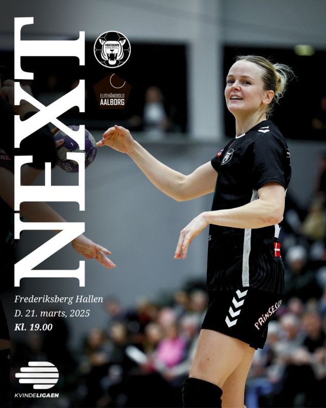 𝑵𝑬𝑿𝑻 𝑴𝑨𝑻𝑪𝑯

Kom i Frederiksberg Hallen på og skyd weekenden godt i gang sammen med os, når “Nordens Paris” kommer til hovedstaden. 

KOM SÅ KØBENHAVN! 🐯

#kbhbolddk #hovedstadenshåndboldhold #hovedstadensstærkeste #handball