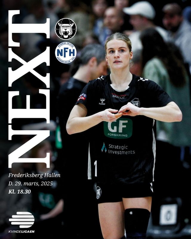 𝑵𝑬𝑿𝑻 𝑴𝑨𝑻𝑪𝑯

På lørdag står den på derby her i Tigerhulen! Billetsalget går hurtigt og vi forventer en udsolgt Frederiksberg Hal 🔥

KOM SÅ KØBENHAVN! 🐯

#kbhbolddk #hovedstadenshåndboldhold #hovedstadensstærkeste #handball