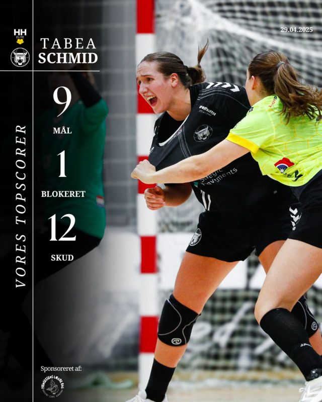🇨🇭🐯🔥

For anden gang i slutspillet løb Tabea med titlen som dagens topscorer 🙌🏼

𝘗𝘩𝘰𝘵𝘰 © 𝘋𝘢𝘯 𝘌𝘶𝘨𝘦𝘯 𝘗𝘩𝘰𝘵𝘰𝘨𝘳𝘢𝘱𝘩𝘺 

#kbhbolddk #hovedstadenshåndboldhold #hovedstadensstærkeste #handball