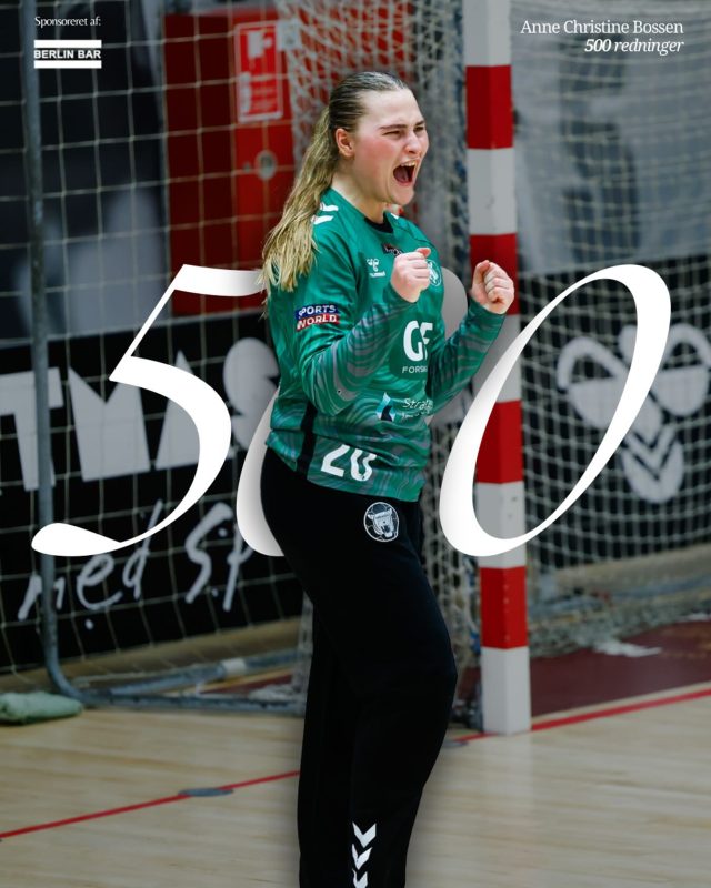 𝟓𝟎𝟎 🧱

AC rundede i går en flot milepæl, da hun nu har rundet 500 redninger i tigerblusen 😎

#kbhbolddk #hovedstadenshåndboldhold #hovedstadensstærkeste #handball