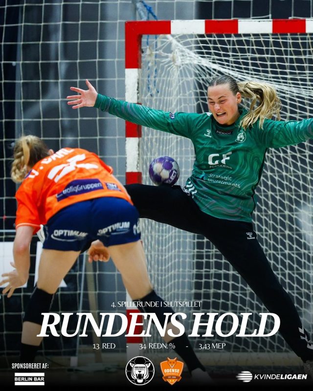 𝑹𝒖𝒏𝒅𝒆𝒏𝒔 𝒉𝒐𝒍𝒅

Kampens spiller og dagens topscorer har nu også fundet vej til rundens hold.

Stort tillykke AC og Tabea 🐯🌟
 
𝘗𝘩𝘰𝘵𝘰 © 𝘋𝘢𝘯 𝘌𝘶𝘨𝘦𝘯 𝘗𝘩𝘰𝘵𝘰𝘨𝘳𝘢𝘱𝘩𝘺 

#kbhbolddk #hovedstadenshåndboldhold #hovedstadensstærkeste #handball