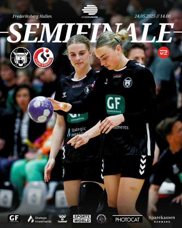 𝟐. 𝑫𝑴-𝒔𝒆𝒎𝒊𝒇𝒊𝒏𝒂𝒍𝒆

Det er kun en sejr der tæller i dag, hvis vi skal holde drømmen om en finale i live 🤞🏼

Kampen vises på TV2 med optakt fra kl. 13.25 📺

KOM SÅ KØBENHAVN! 

#kbhbolddk #hovedstadenshåndboldhold #hovedstadensstærkeste #handball